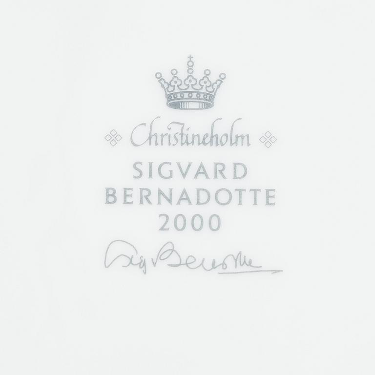 Sigvard Bernadotte, ruoka-astiasto, 36 osaa, posliini, "Christineholm"/"Marianne", Ruotsi, 2000.