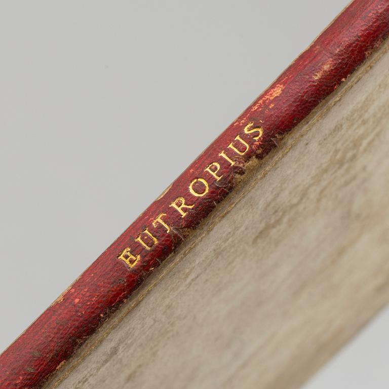 BOOK, Eutropius’ Roman History, 1512.