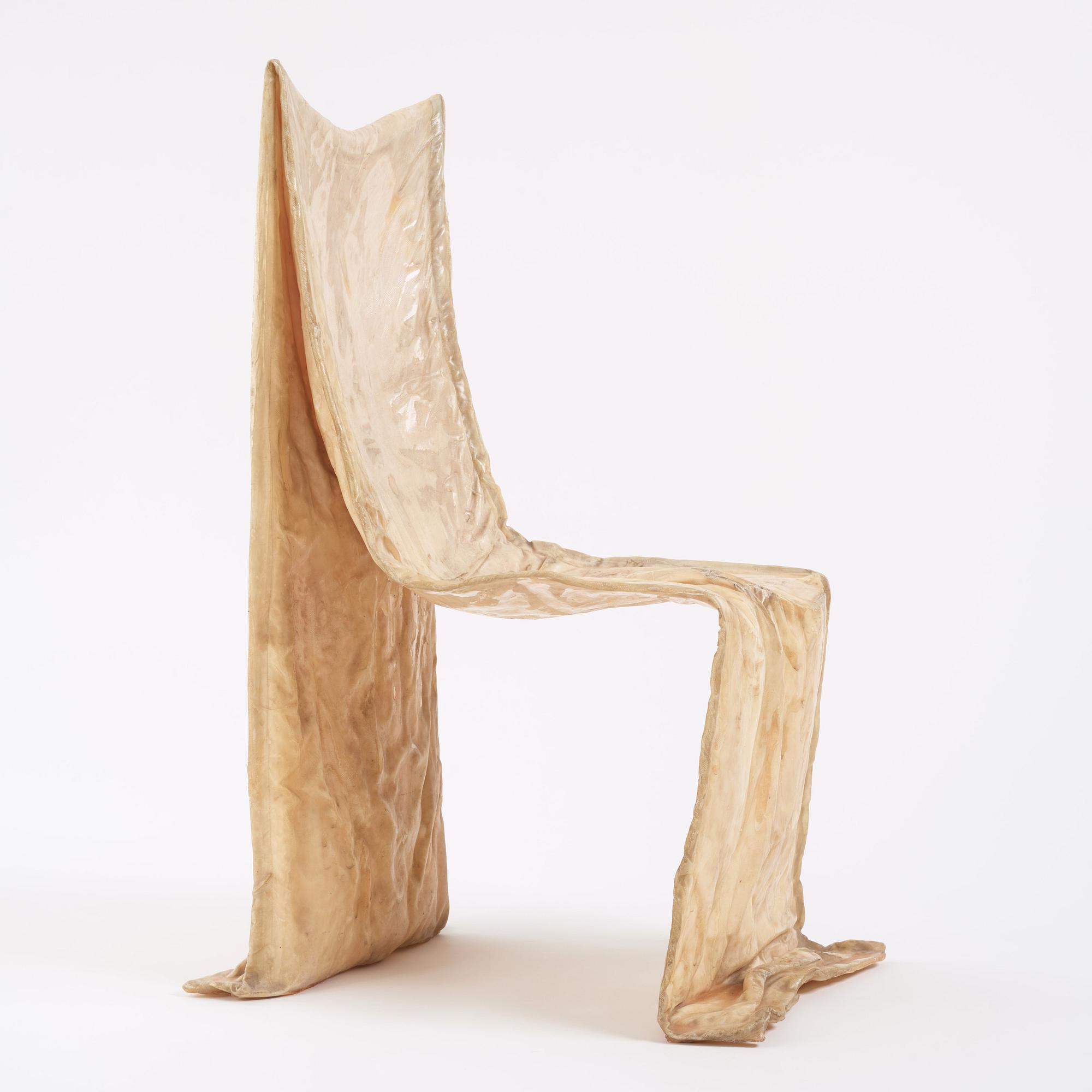 Gaetano Pesce, a "Golgotha" chair, Bracciodiferro, Italy, 1972.