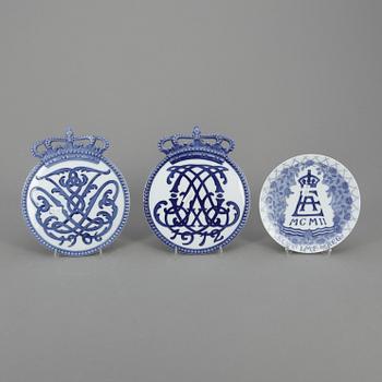 MINNESTALLRIKAR, 26 st, Danmark, bl a Kunglig Dansk.