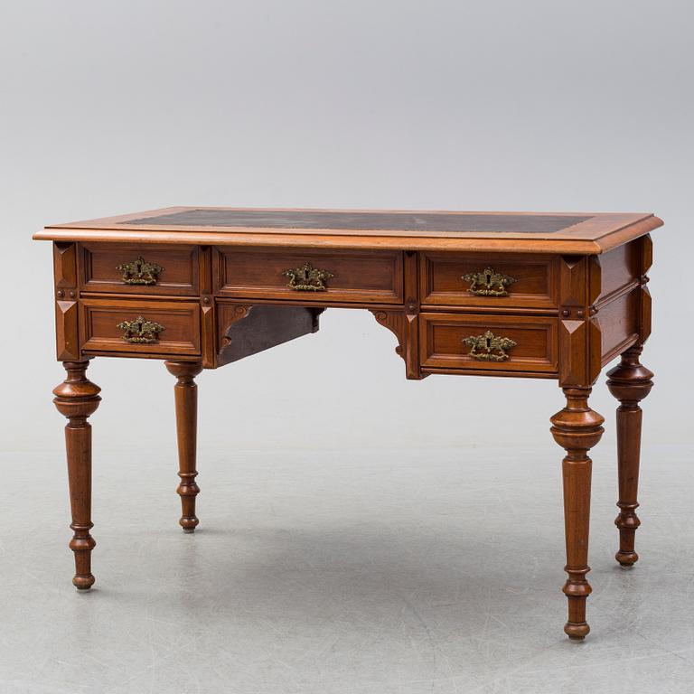 A late 19th century neo Renaissance desk.