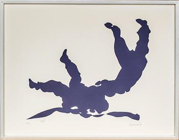 CARL FREDRIK REUTERSWÄRD, färglitografi, signerad och numrerad 35/110.