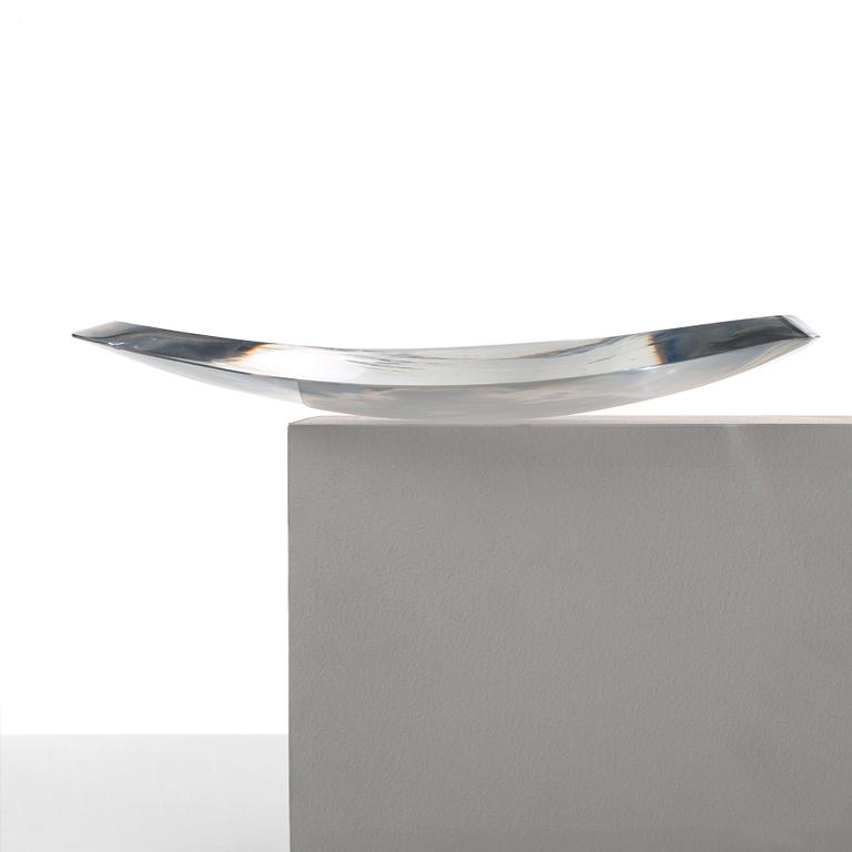 Gunnel Nyman, dish "Facett 1", Riihimäen Lasi Oy, Finland 1940.