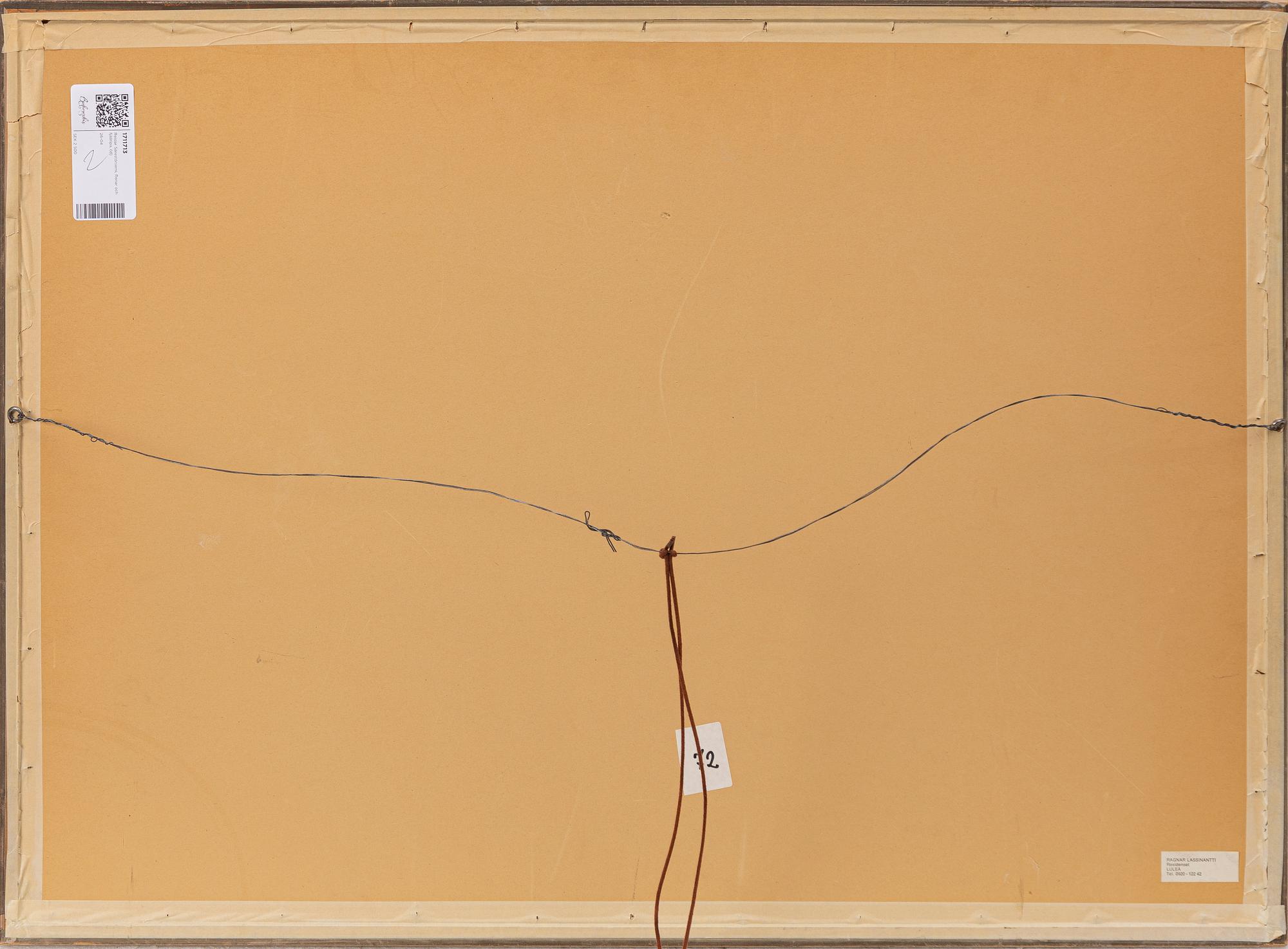 Reidar Särestöniemi, Reindeer and ptarmigan.