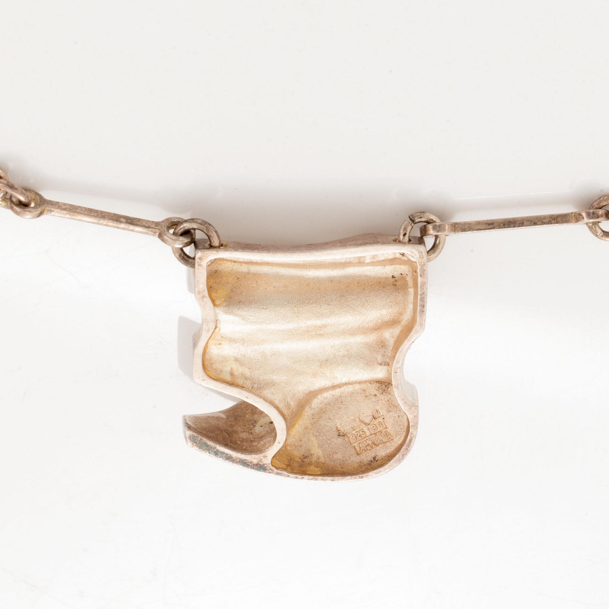 Björn Weckström, a necklace, Lapponia, 1979.