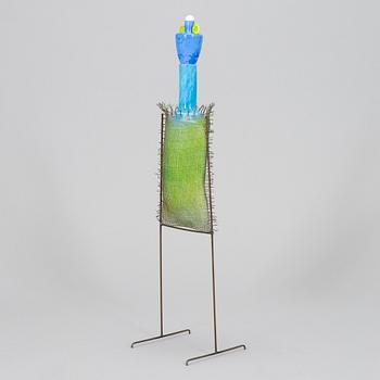 Markku Salo, a glass sculpture, signed Markku Salo Nuutajärvi Notsjö 1991.