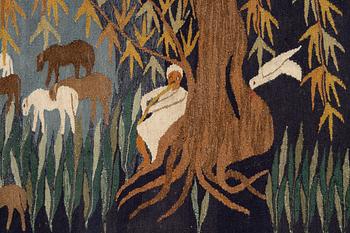 A Harania tapestry, Egypt, c. 152 x 115 cm.