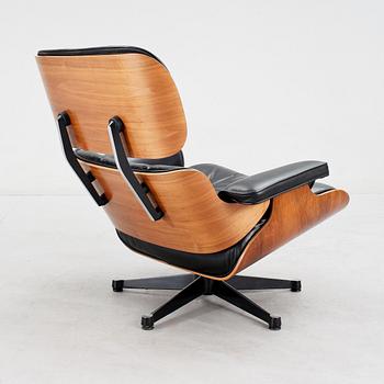 FÅTÖLJ, "Lounge Chair, Charles & Ray Eames, USA, Herman Miller, 1970-tal.