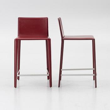 Lievore Altherr Molina, Four 'Norma' bar stools, Arper.