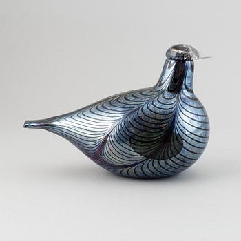 A glass bird by Oiva Toikka, Nuutajärvi.