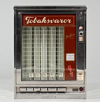 CIGARETTAUTOMAT, Omfors, 1900-talets tredje kvartal.