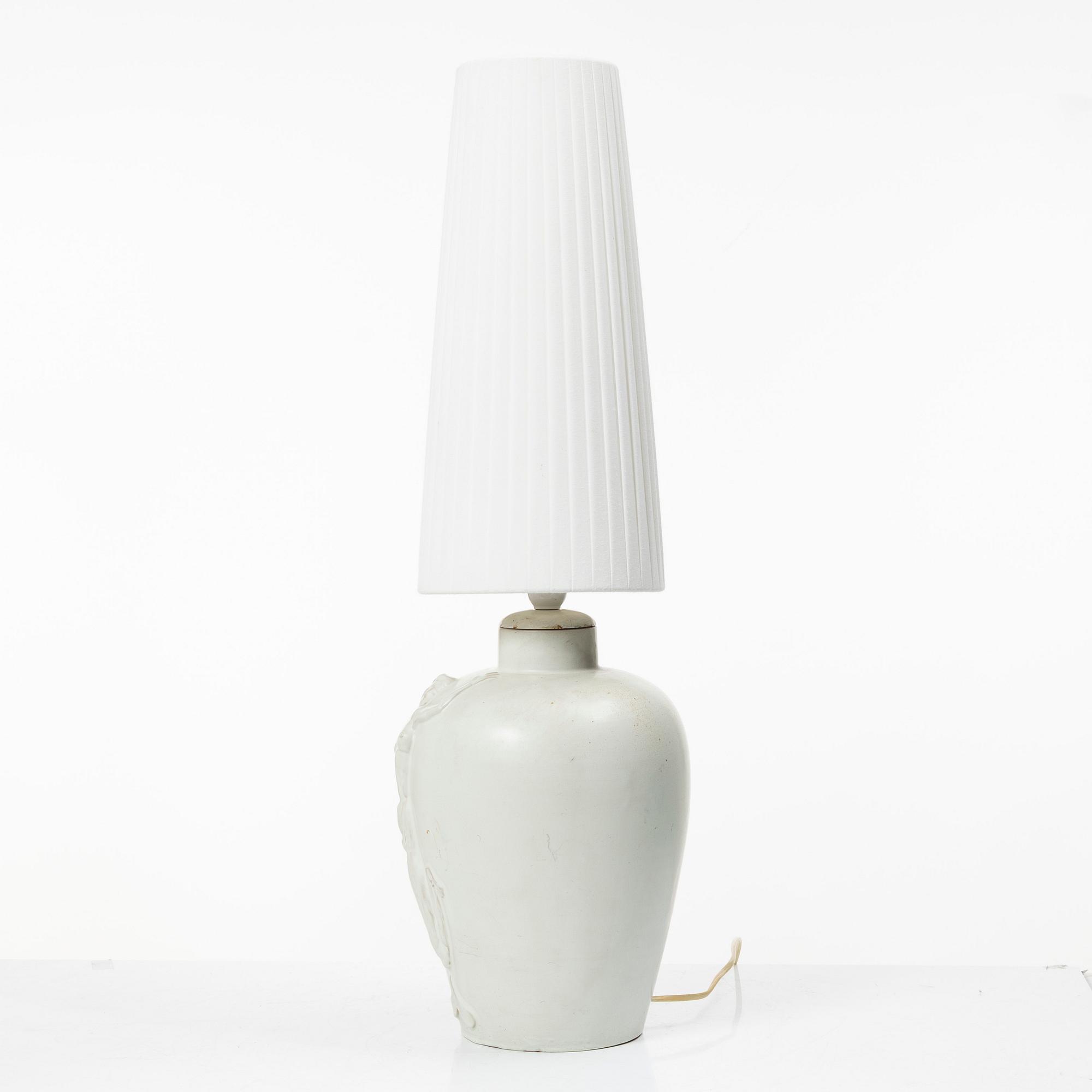Table lamp, Upsala Ekeby, 1920s/30s.