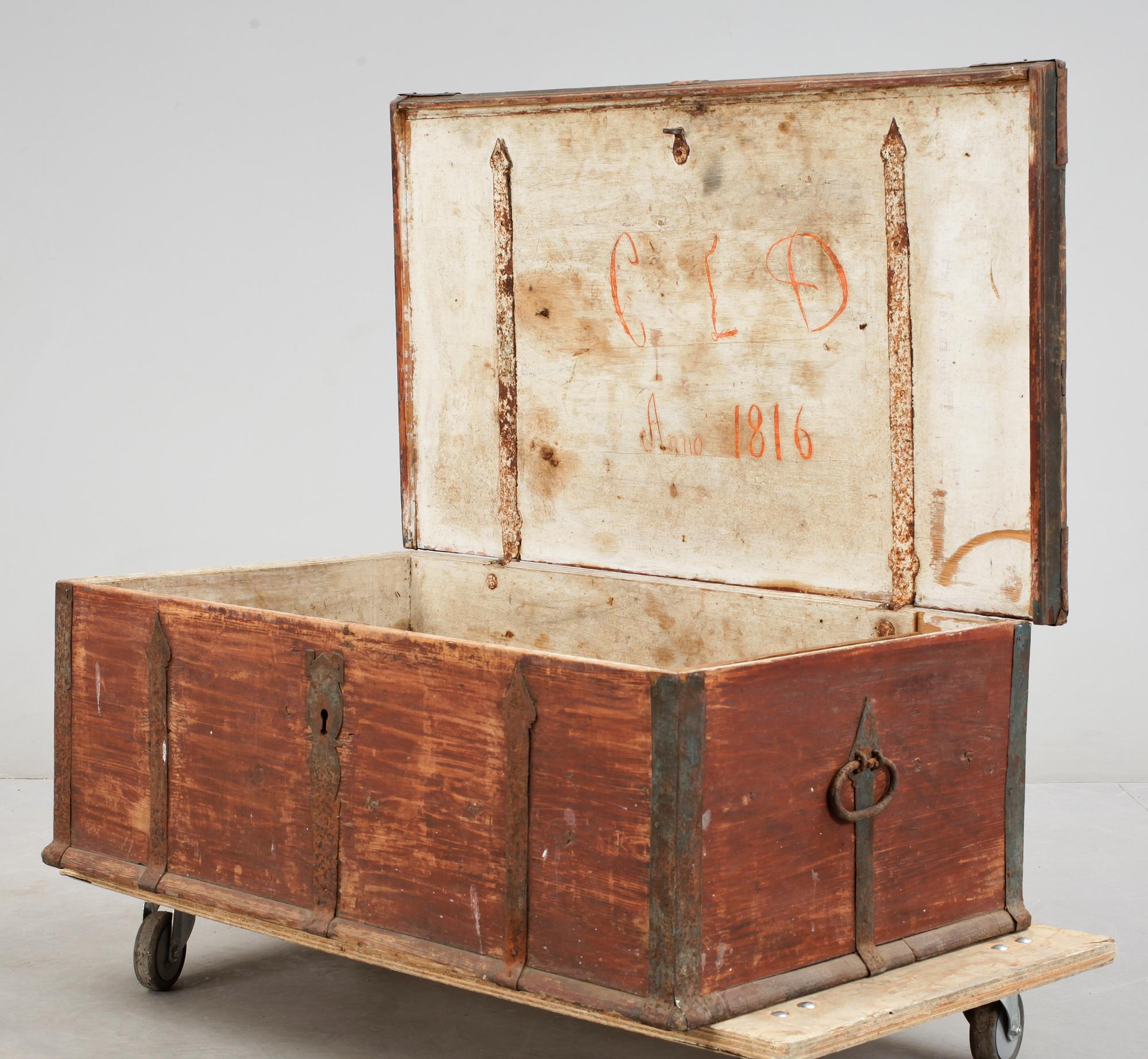 KISTA, allmoge, bär datering 1816.