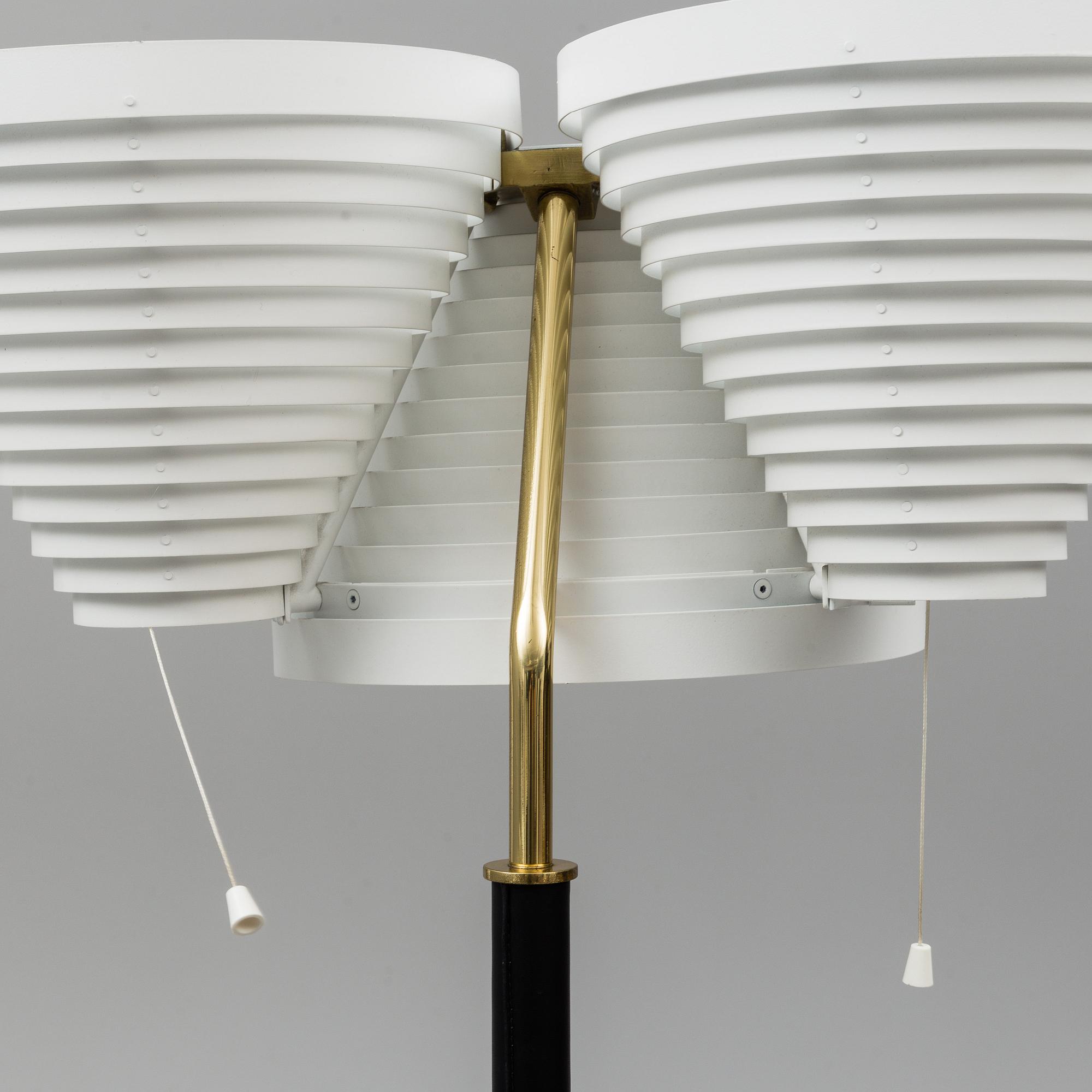 ALVAR AALTO, a model A 809 standard light from Valaisinpaja OY, Finland.