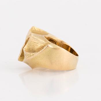 BJÖRN WECKSTRÖM, Ring, 18K gold, Lapponia.