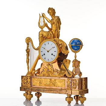 A Directoire around year 1800 mantel clock.