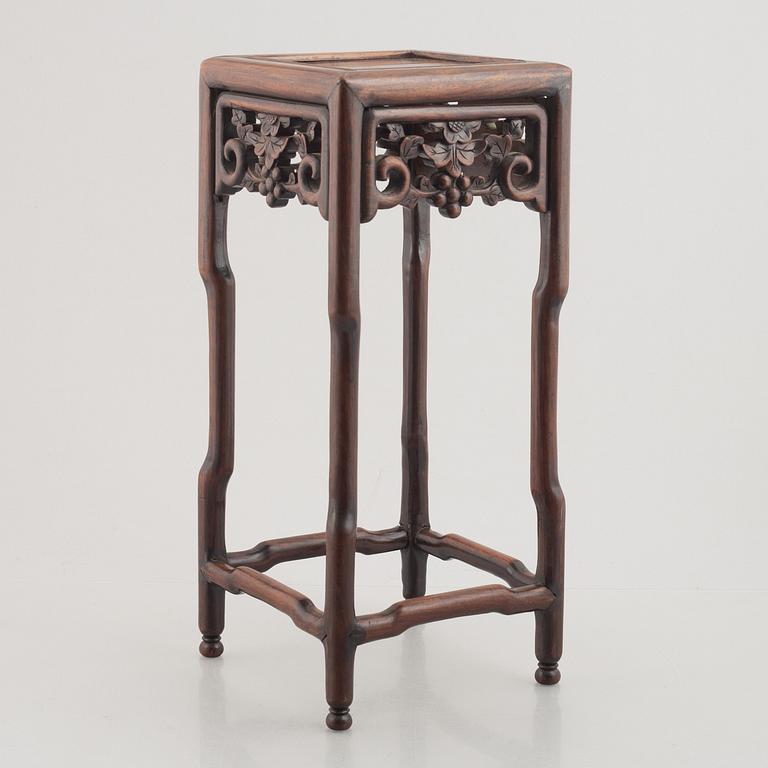 A hardwood table, China, 20th century.