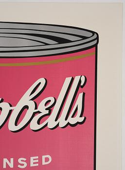 Andy Warhol, "Tomato-Beef Noodle O's", (from: "Campbell's Soup II").