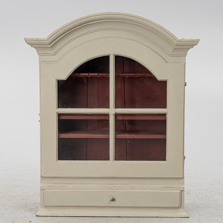 Wall cabinet, early 19th century.
