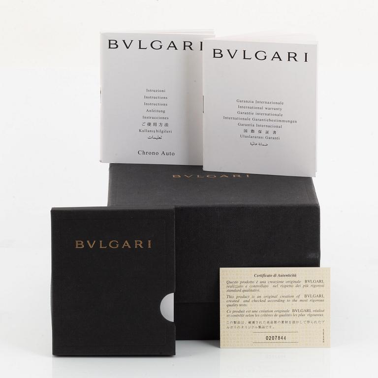 Bulgari, Diagono, chronograph.