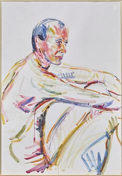 MARIANNE ÅGREN, akvarell, signerad samt a tergo signerad o daterad 1986.