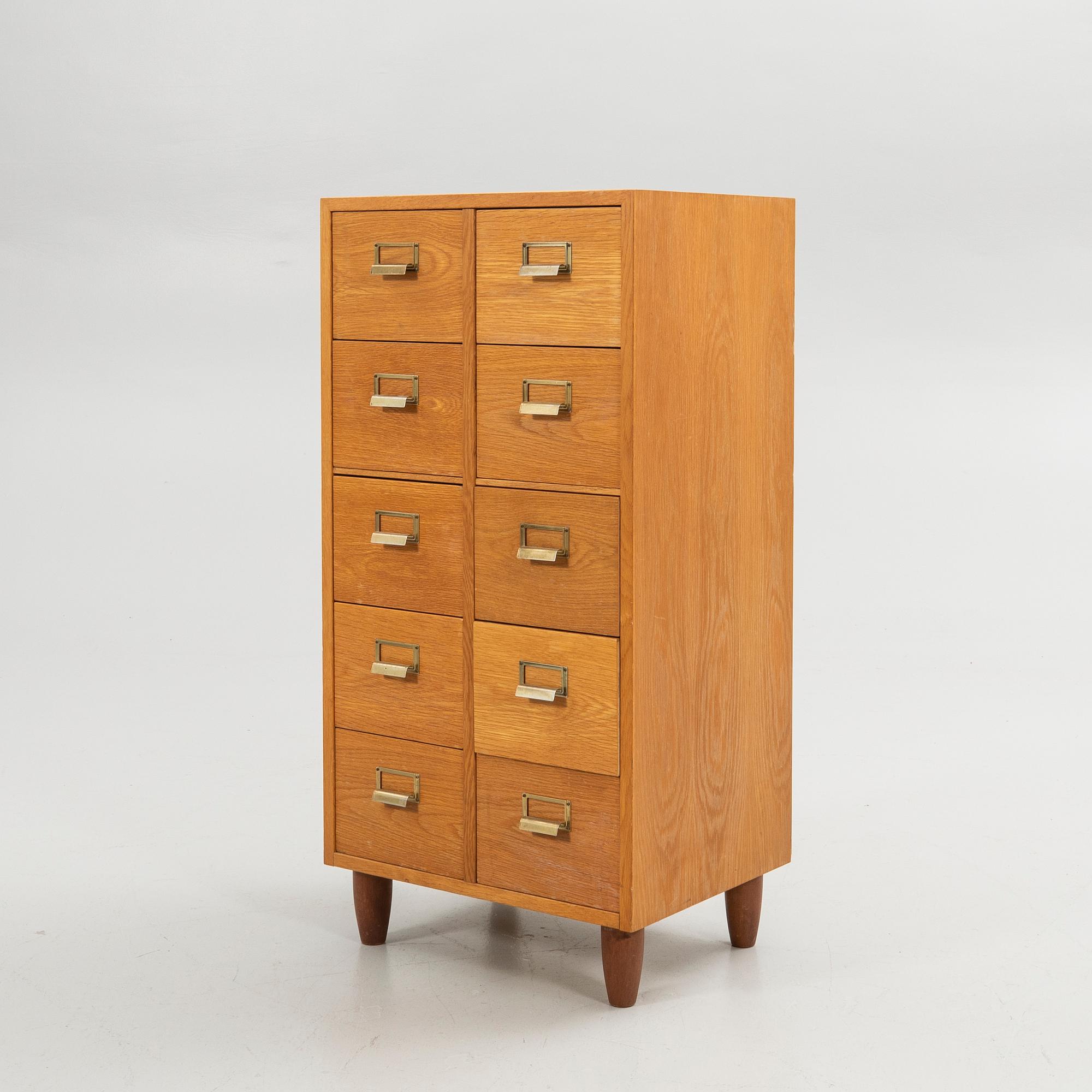 Archive cabinet, 20th century.