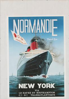 Okänd konstnär 1900-tal · AFFISCH, P C Fussey, efter, bladet tryckt 1996.