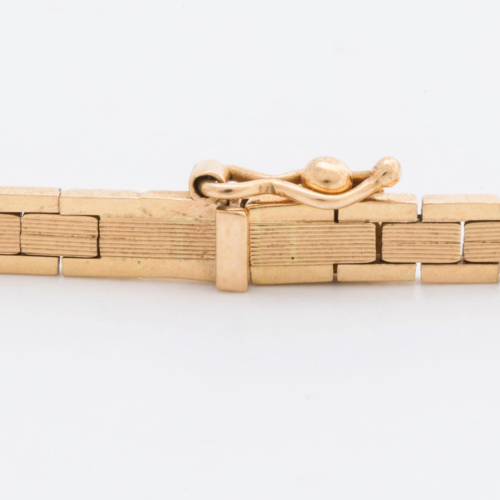 COLLIER, 18K guld, 26,9 g.