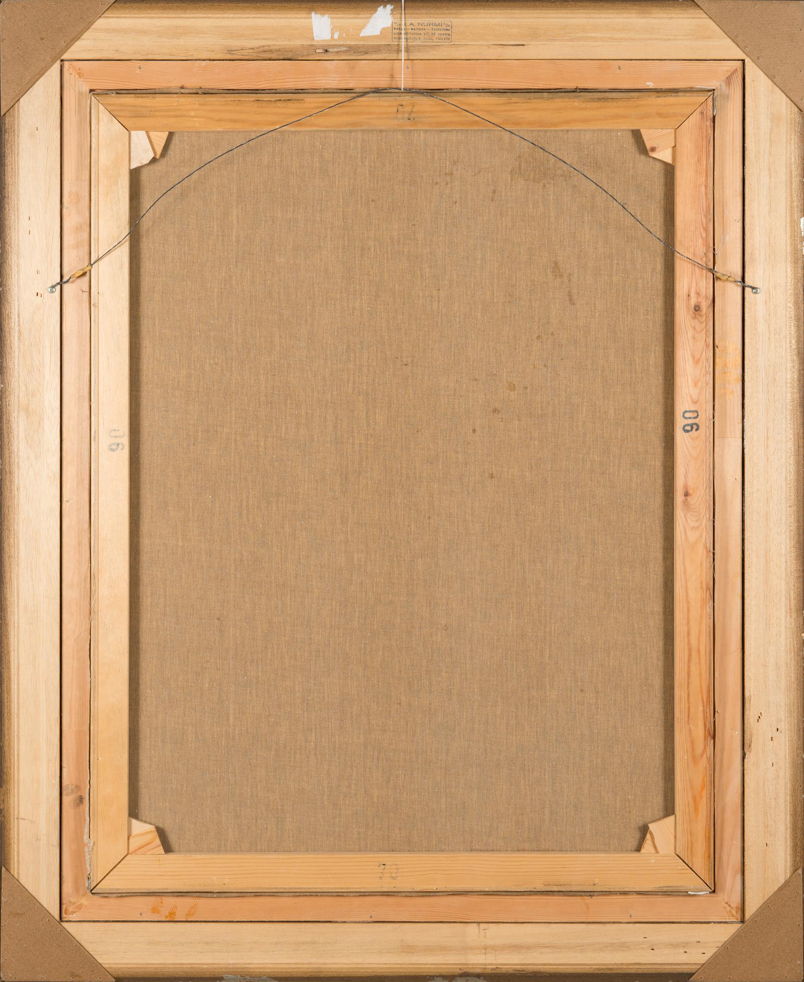 Teppo Terä, oil on canvas, signed and dated -85.