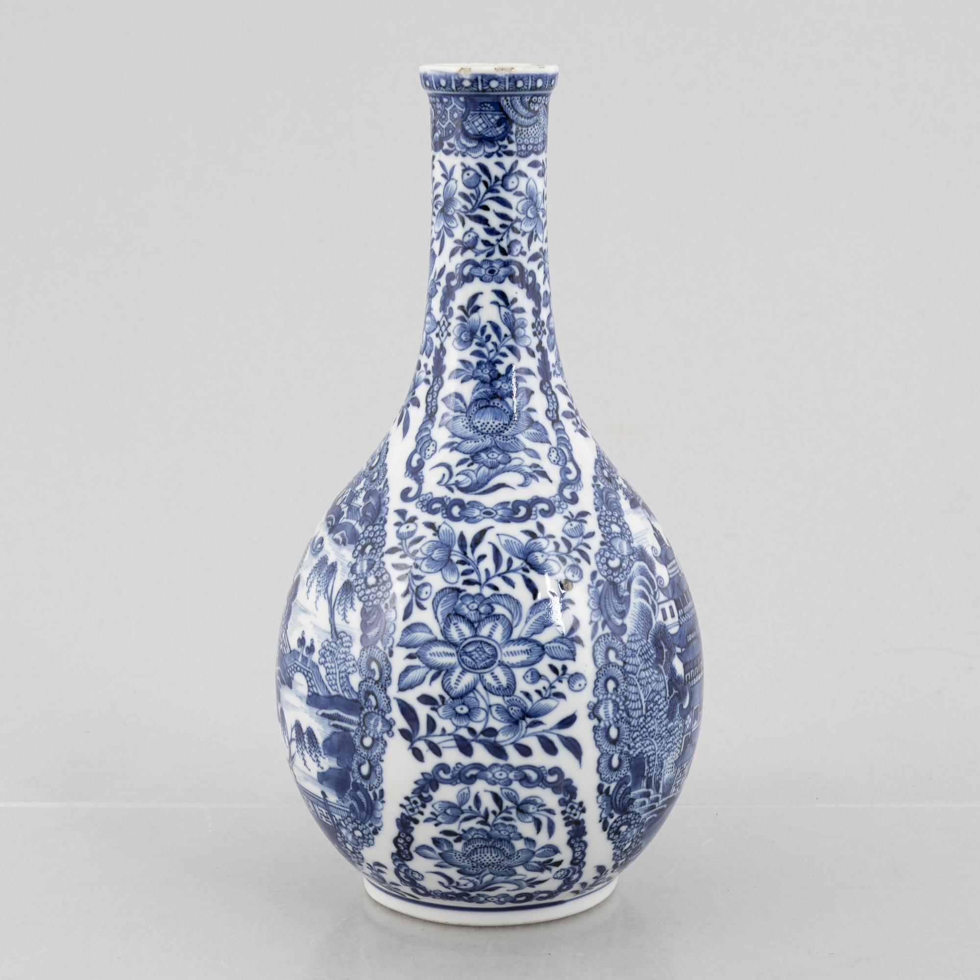 Vas, kompaniporslin, Kina, Qianlong (1736-95).