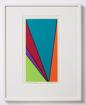 Olle Baertling, silkscreen in colours, 1959-68, signed 37300.