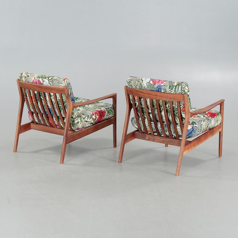 a pair of "USA 75" longe chairs, designed in 1963.