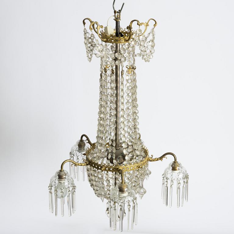 Chandelier, late 19th century.