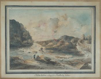Johan Fredrik Martin, Ten scenes from the waterfalls at Trollhättan, Sweden.