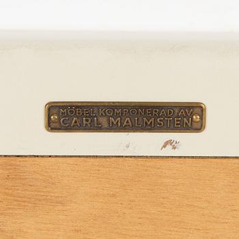 Carl Malmsten, a "Vidar" dresser and a "Vidar" mirror, Sweden, second half of the 20th century.