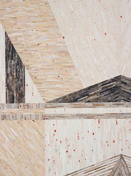 Rebecka Bebben Andersson, collage on paper, signed BF BBEN and dated -12.