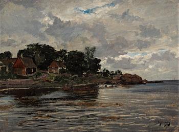 685. Olof Jernberg, In the archipelago.