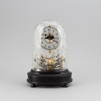 A Bulle patent table clock, circa 1900.