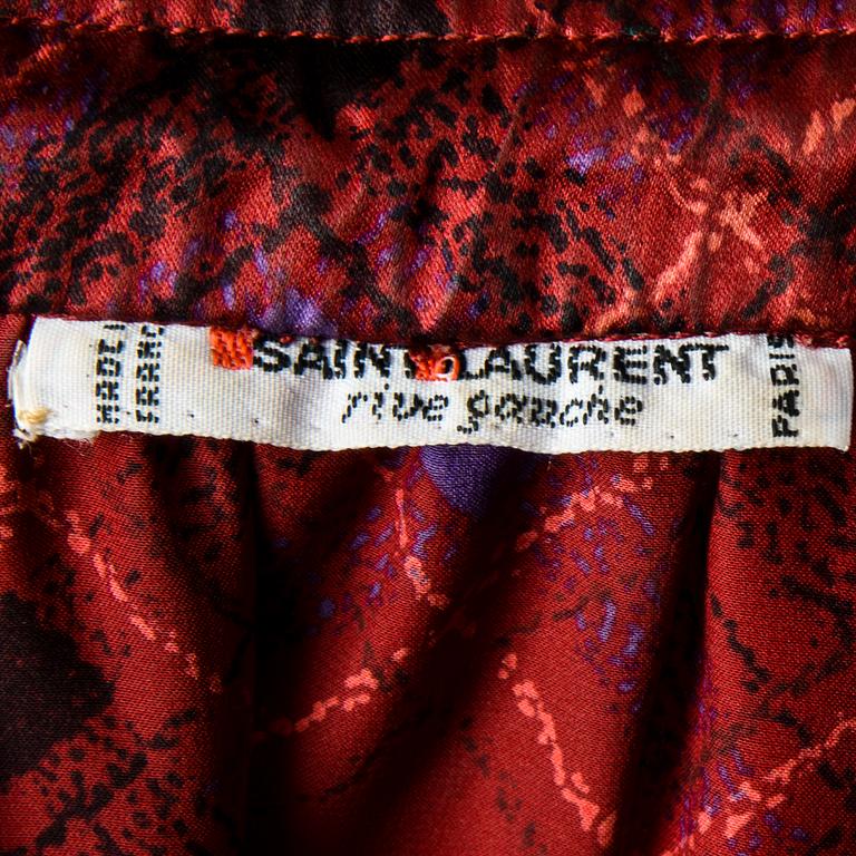 DRÄKT, Yves Saint Laurent.