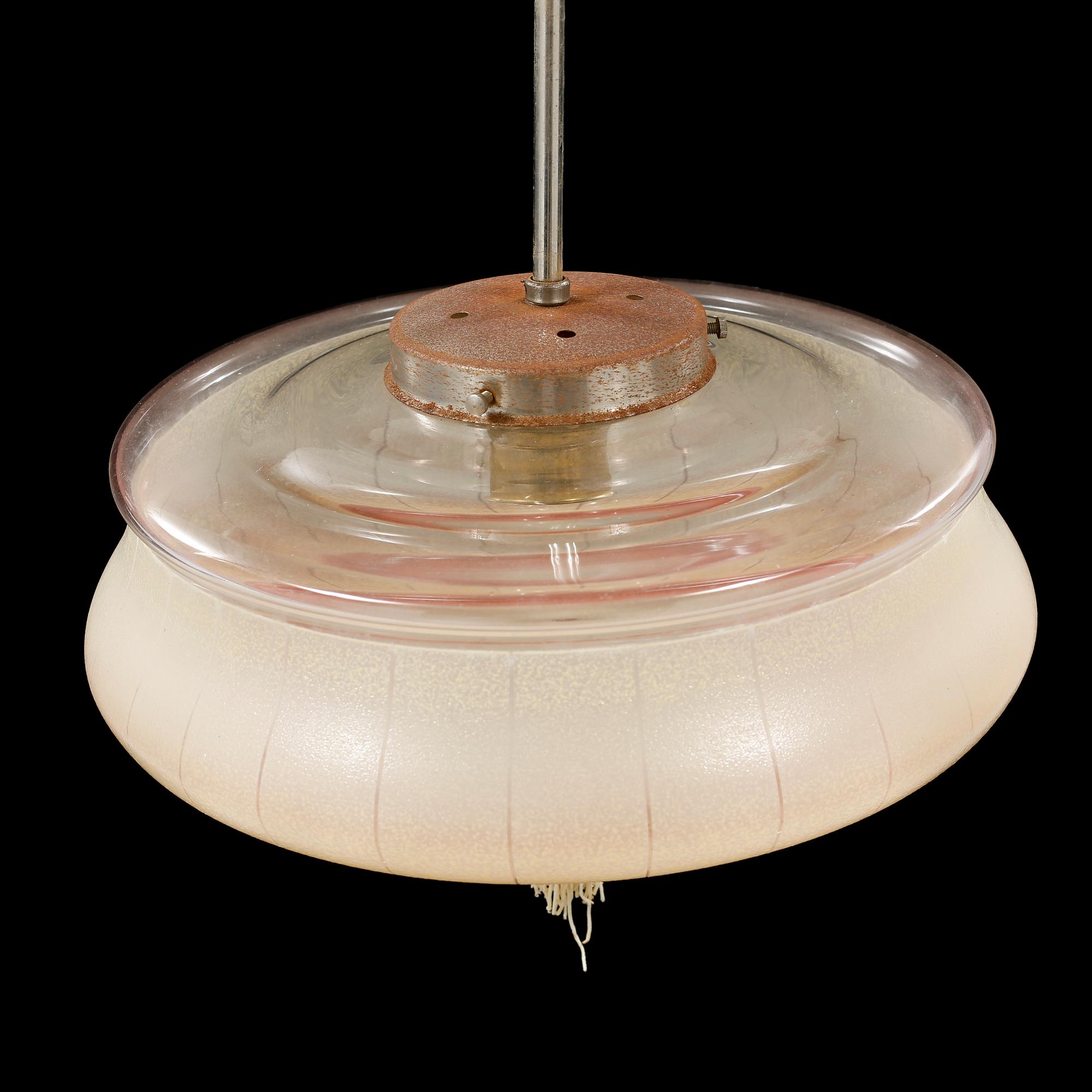 A 1930/40s ceiling lamp.
