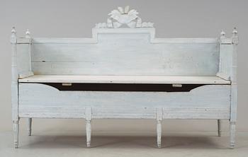 SOFFA, sengustaviansk, omkr år 1800.
