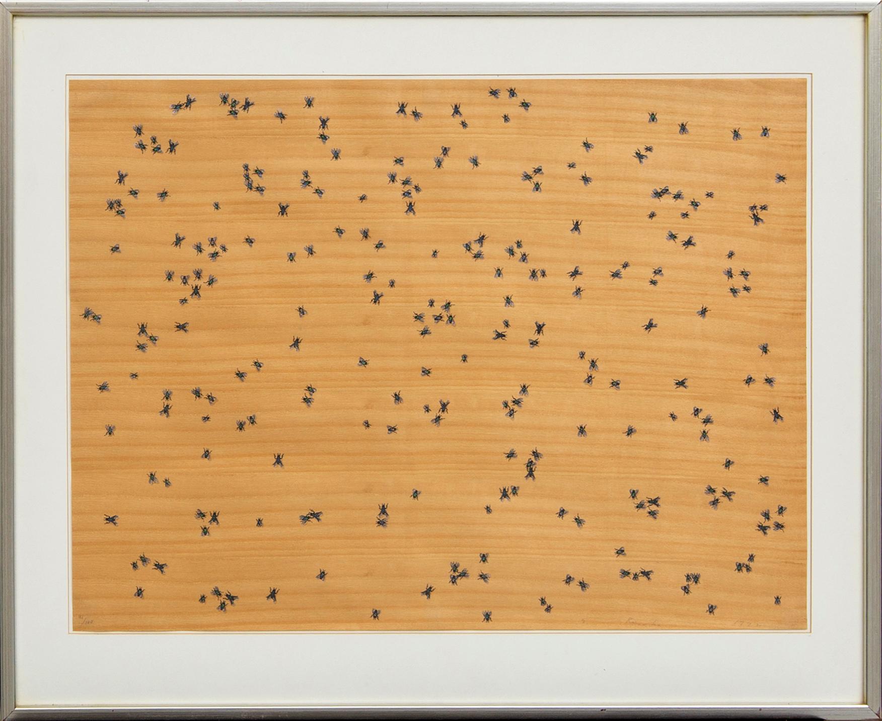 Edward Ruscha, serigraph signed dated and numbered 1972 91/100.