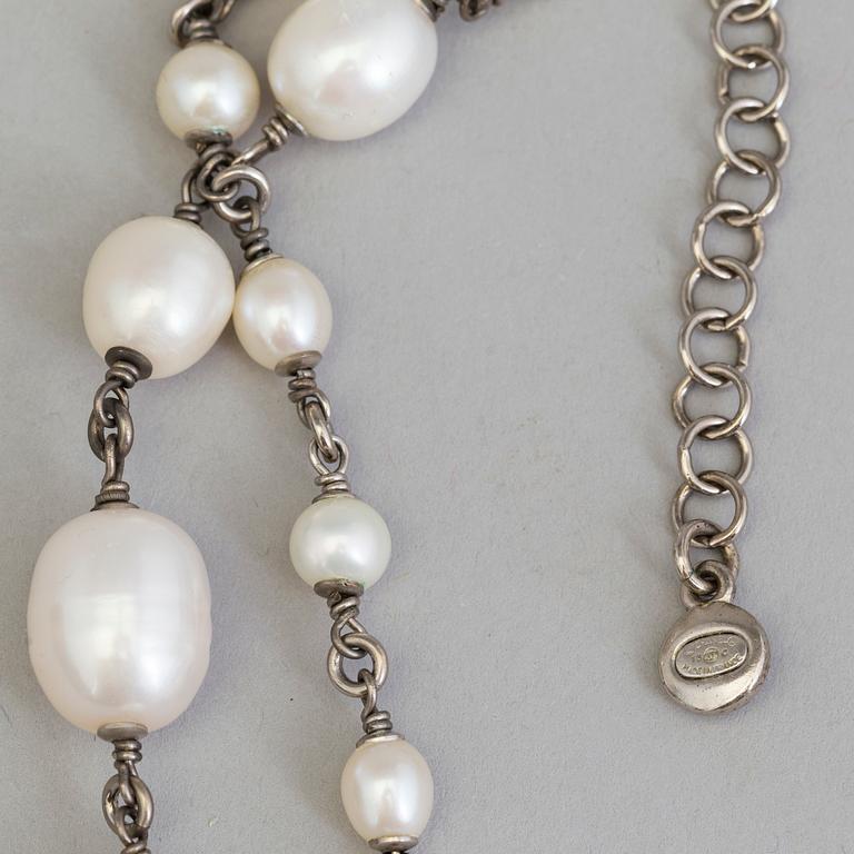 A necklace by Chanel from The Marie Antoinette Coollection 2013, runway piece.