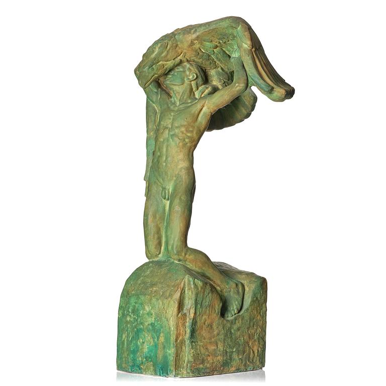 Carl Milles, "Vingarna" ("Gosse med örn").