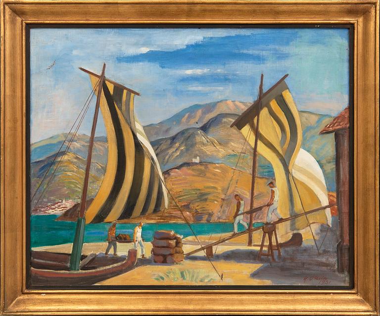 Yrjö Ollila, oil on canvas signed and dated 1931.