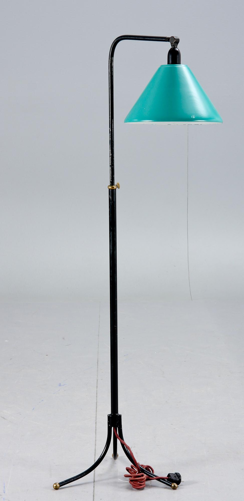 GOLVLAMPA, troligen design Josef Frank, Firma Svenskt Tenn, modell 2463.