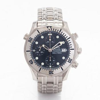 Omega, Seamaster, chronograph, wristwatch, 41.5 mm.