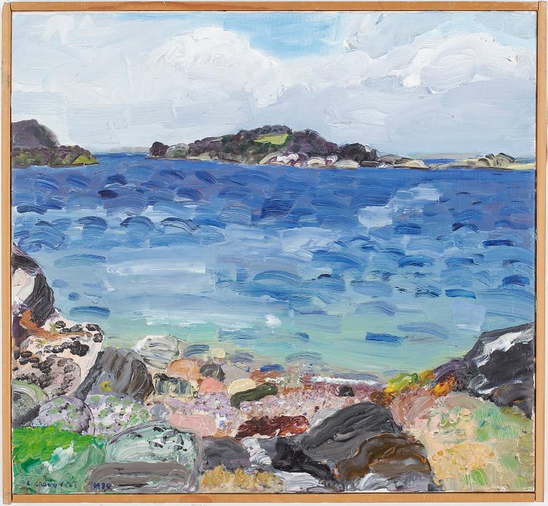 LENA CRONQVIST, olja på duk, signerad och daterad 1970.