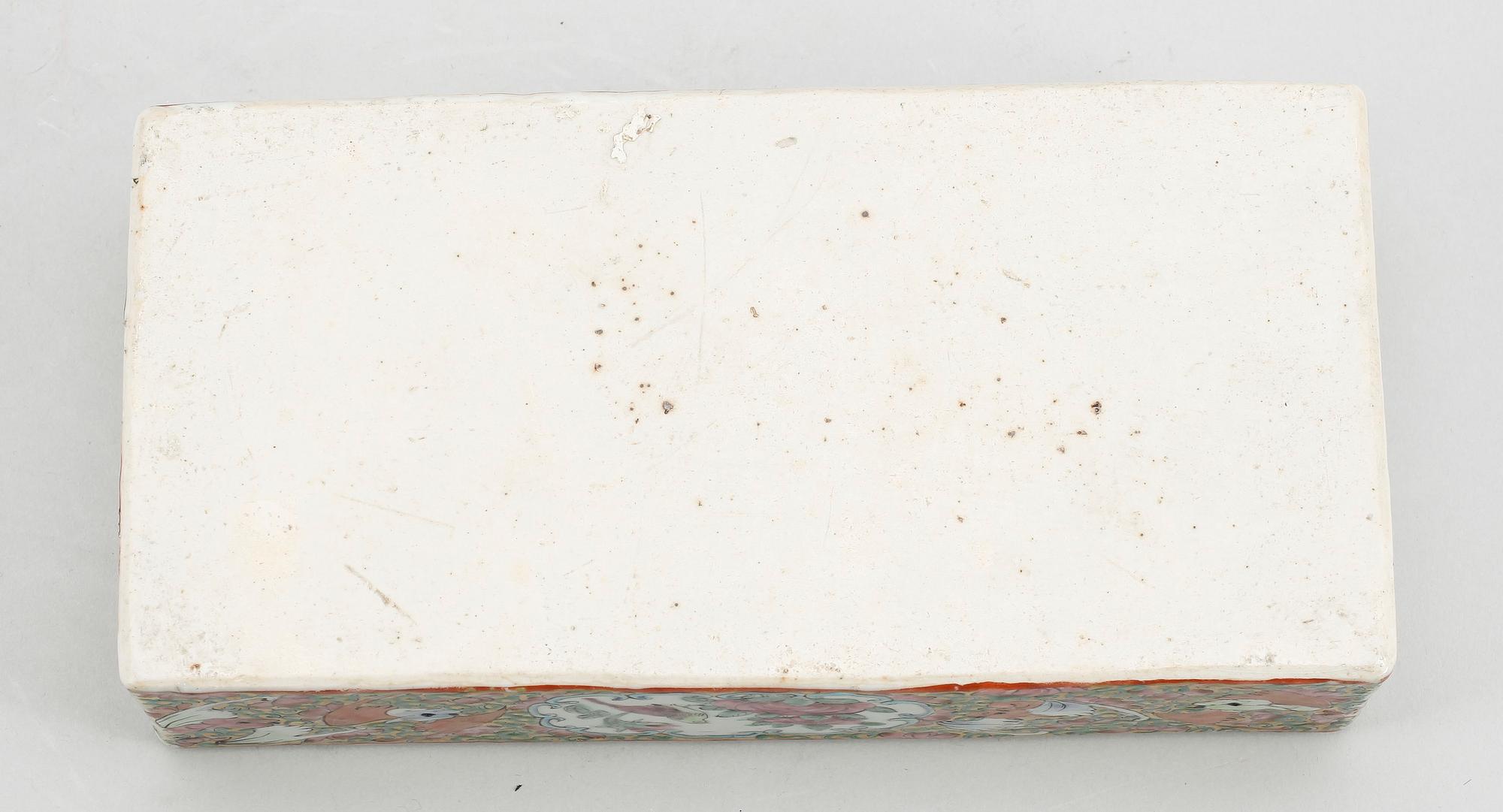 ASK, porslin, Kanton, Kina, 1800-tal.