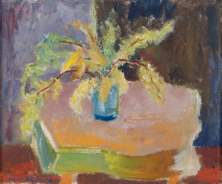 Yngve Bäck, oil on canvas, signed and dated -48.